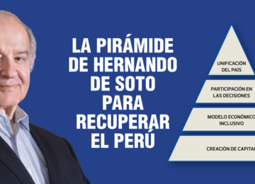 La pirámide de Hernando de Soto para recuperar el Perú