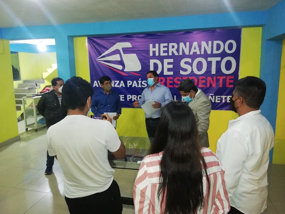 Coordinador Regional de Lima Provincias estuvo en la provincia de Cañete