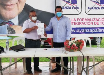Representantes del Partido Político Avanza País se reunieron en la provincia de Huaral