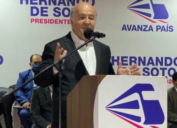 Hernando de Soto ofrece a Francisco Sagasti su plan para enfrentar a la pandemia del coronavirus